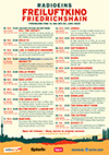 Freiluftkino Friedrichshain Flyer