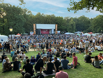 Freiluftkino Friedrichshain Parkfest